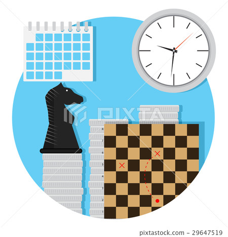 Business strategy icon 29647519