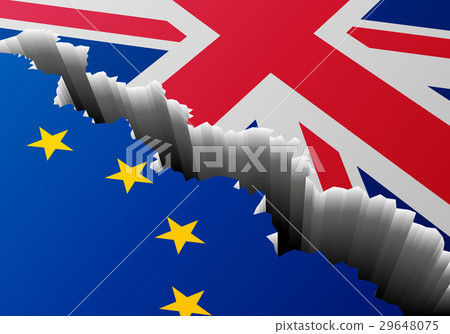 Flag Europe United Kingdom Deep Crack Flag Europe United Kingdom Deep Crack 29648075