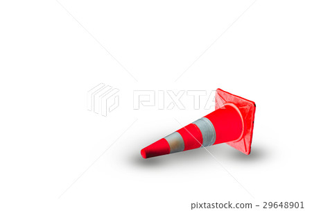 caution sign on road  29648901
