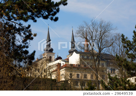 圖庫照片: church of st. james the greater in jihlava, czech