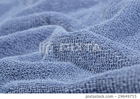 Texture of blue terry towel 29649755