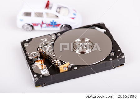 ambulance car on harddrive or hdd - data rescue ambulance car on harddrive or hdd - data rescue 29650896
