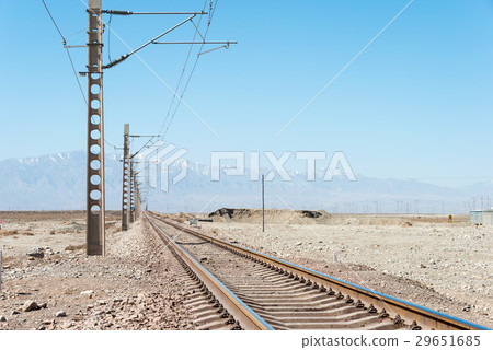 Silk Road Hexi corridor track China · Gansu Province Jiayuguan city Silk Road Hexi corridor track China · Gansu Province Jiayuguan city 29651685