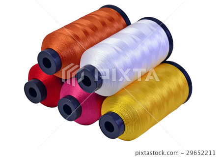 Five spools of threads 29652211