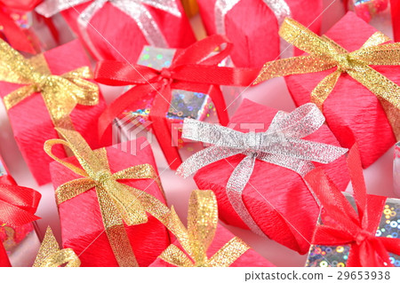Top view of colorful gifts close-up Top view of colorful gifts close-up 29653938