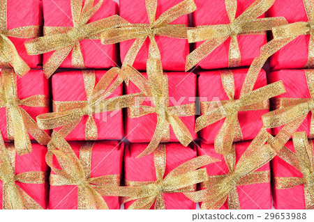 Red gifts as background 29653988