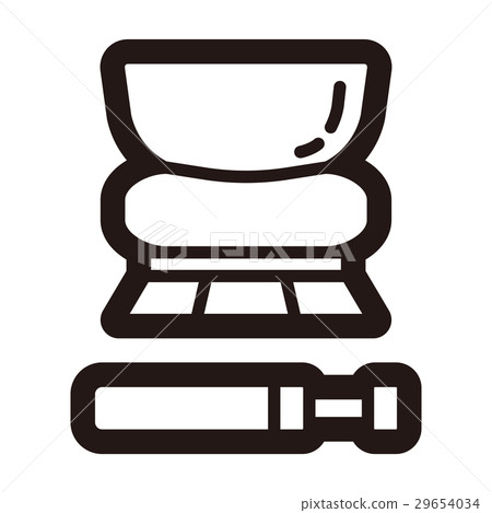 [Icon series] Monotone pictogram 29654034