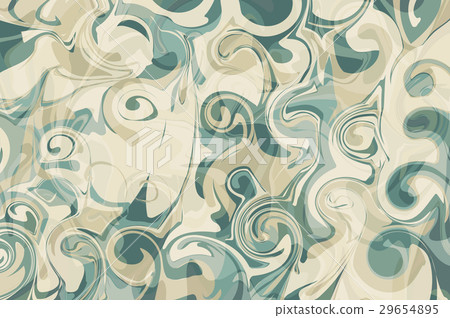 Marbled paper turquoise craft product, texture for Marbled paper turquoise craft product, texture for 29654895
