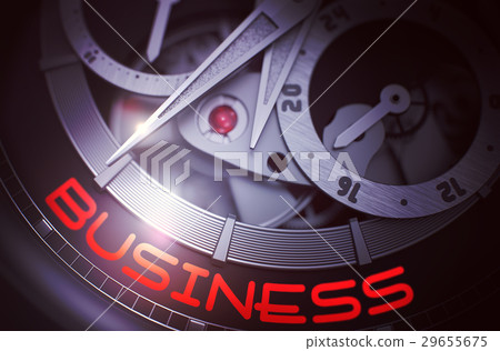 Business on Fashion Wristwatch Mechanism. 3D. Business on Fashion Wristwatch Mechanism. 3D. 29655675