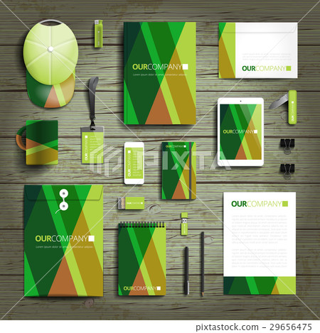 Corporate identity print template Corporate identity print template 29656475
