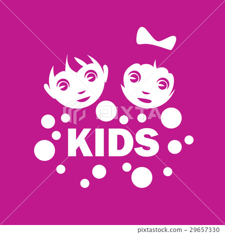 vector logo kids vector logo kids 29657330