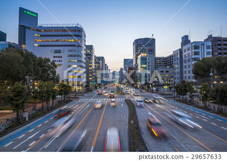 Nagoya city scenery Sakura Town Evening landscape Nagoya city scenery Sakura Town Evening landscape 29657633