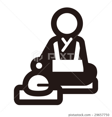[Icon series] Monotone pictogram 29657750