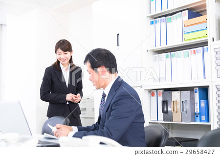 A female employee who uses a printer Male employee Businessman OL company employee Boss and his subordinates A female employee who uses a printer Male employee Businessman OL company employee Boss and his subordinates 29658427