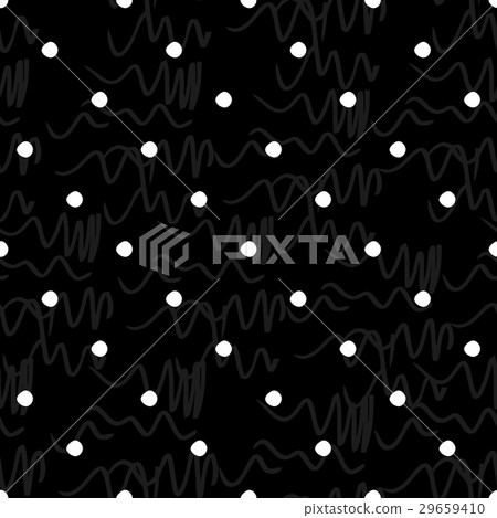 Geometric monochrome seamless pattern Geometric monochrome seamless pattern 29659410