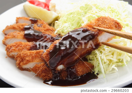 豬排炸好的筷子 29660203