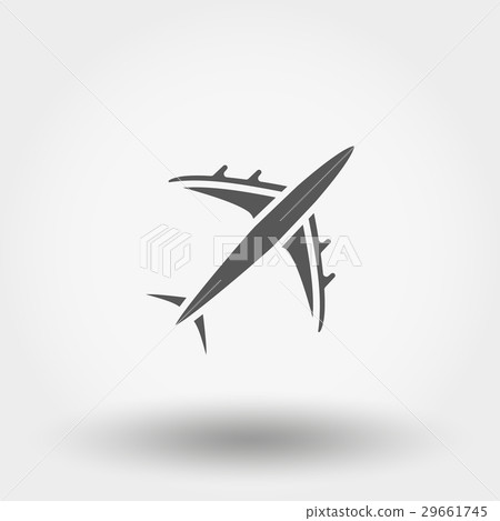 Aircraft icon. Vector 29661745