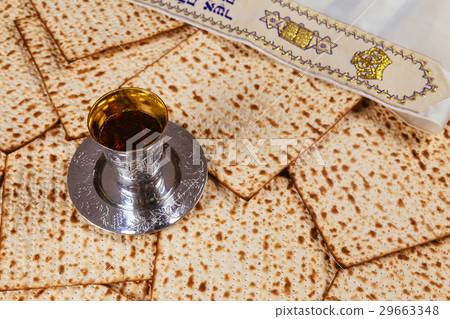 wine and matzoh jewish passover bread wine and matzoh jewish passover bread 29663348