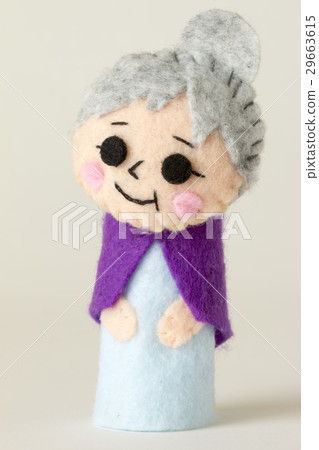 Smiling grandmother doll 29663615