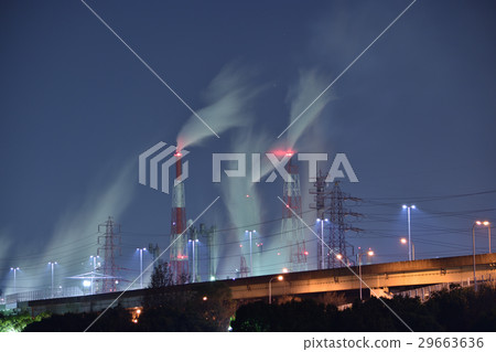 [Osaka] Factory night view 29663636