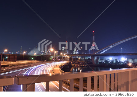 [Osaka] Factory night view 29663650
