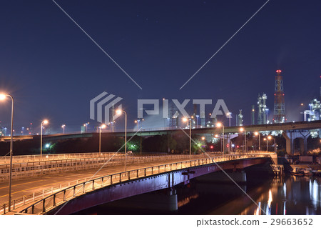 [Osaka] Factory night view 29663652