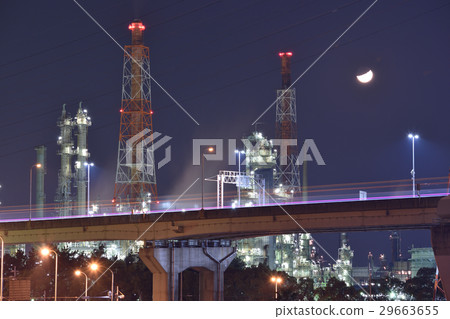 [Osaka] Factory night view 29663655