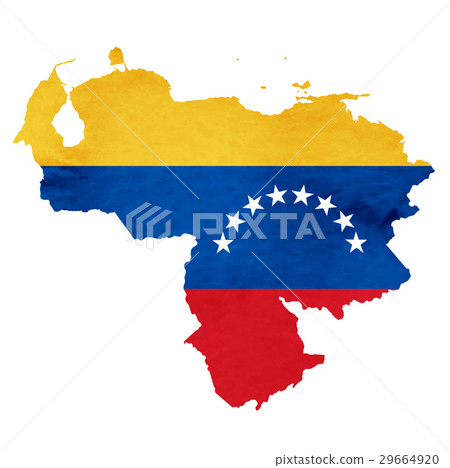 委內瑞拉地圖標誌圖標 29664920