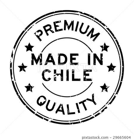 Grunge premium quality made in chile rubber stamp Grunge premium quality made in chile rubber stamp 29665604