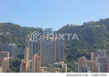 view of the cityscape at Victoria Harbor. view of the cityscape at Victoria Harbor. 29667266