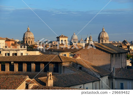 Rooftop view of Rome Rooftop view of Rome 29669482