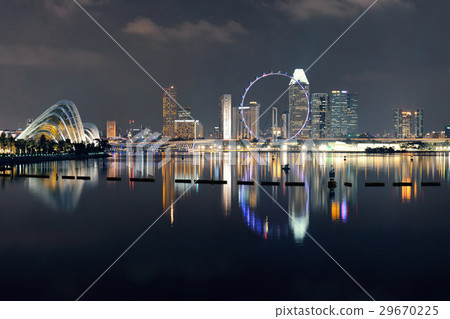 Singapore skyline Singapore skyline 29670225