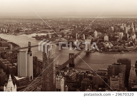 New York City downtown New York City downtown 29670320