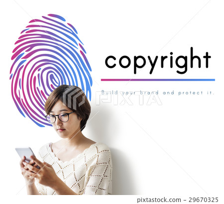 Design Logo Patent Fingerprint Concept 29670325