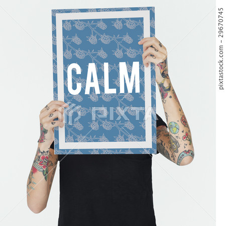 Keep Calm Mindfulness Peaceful Serene Relaxation 29670745