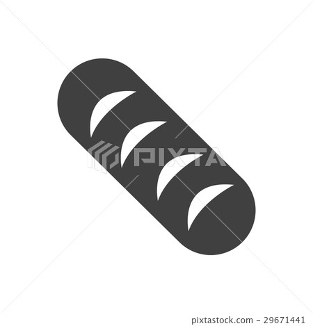 monochrome bakery icon 29671441