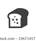 bread monochrome bakery icon 29671457