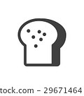 monochrome bakery icon 29671464