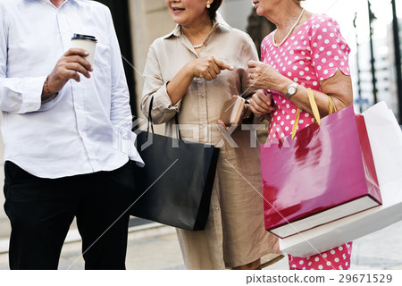 Senior Adult Shopping Friendship Lifestyle 29671529