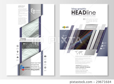 Blog graphic business templates. Page website 29671684