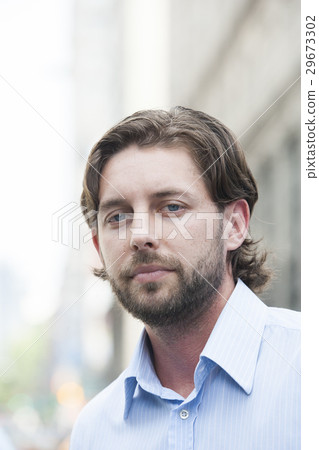 Pedestrian portrait in city Pedestrian portrait in city 29673302