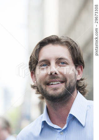 Pedestrian portrait in city Pedestrian portrait in city 29673308