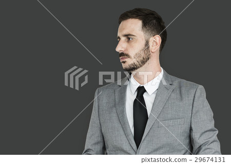 Caucasian Business Man Studio Caucasian Business Man Studio 29674131
