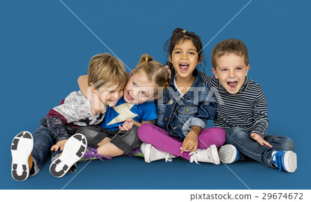 Children Smiling Happiness Friendship Togetherness 29674672