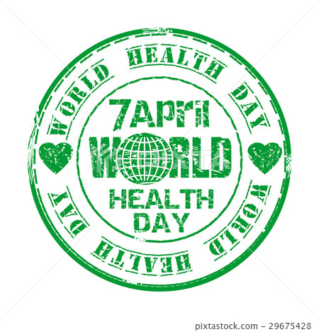 April 7. World Health Day. Grunge rubber stamp April 7. World Health Day. Grunge rubber stamp 29675428