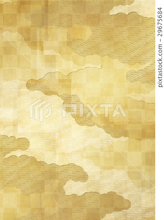 Checkered gilt (sea of clouds, Japanese pattern) Checkered gilt (sea of clouds, Japanese pattern) 29675684