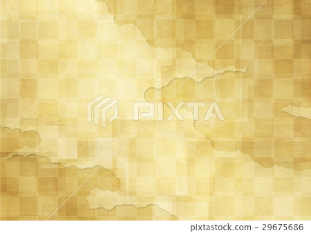 Checkered gold leaf (sea of clouds) Checkered gold leaf (sea of clouds) 29675686
