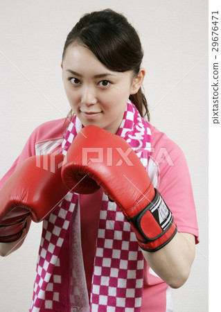 Women taking fighting poses Women taking fighting poses 29676471