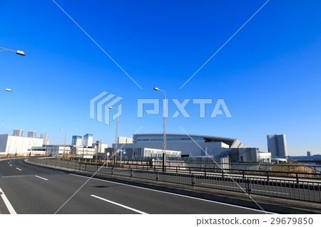 Winter sunny Toyosu market Winter sunny Toyosu market 29679850