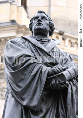 the Martin Luther monument in Dresden (Germany) the Martin Luther monument in Dresden (Germany) 29680909